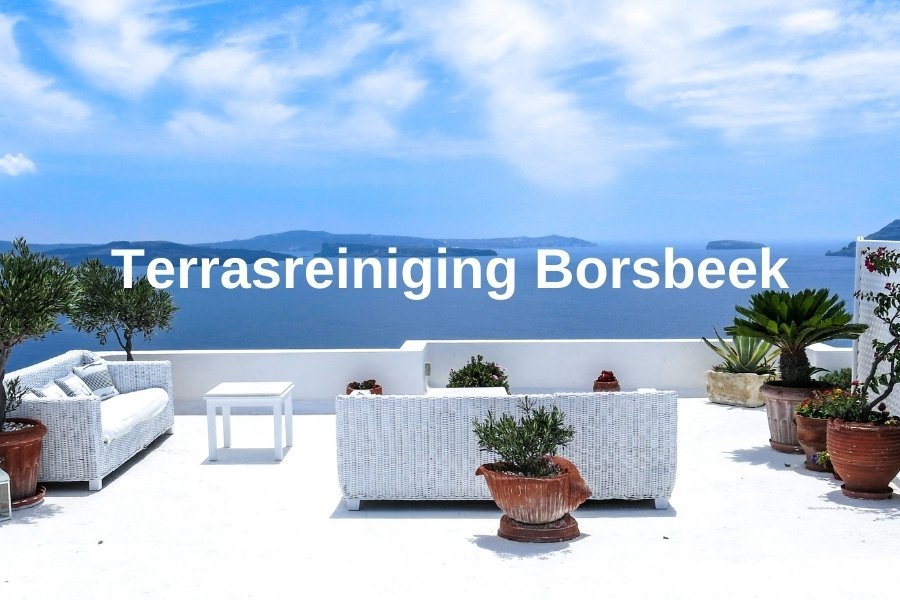 Terrasreiniging Borsbeek